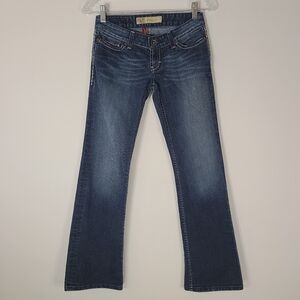 Buckle BKE Denim Woman's Stella Boot Low Rise Jeans Size 25, Like Size 24